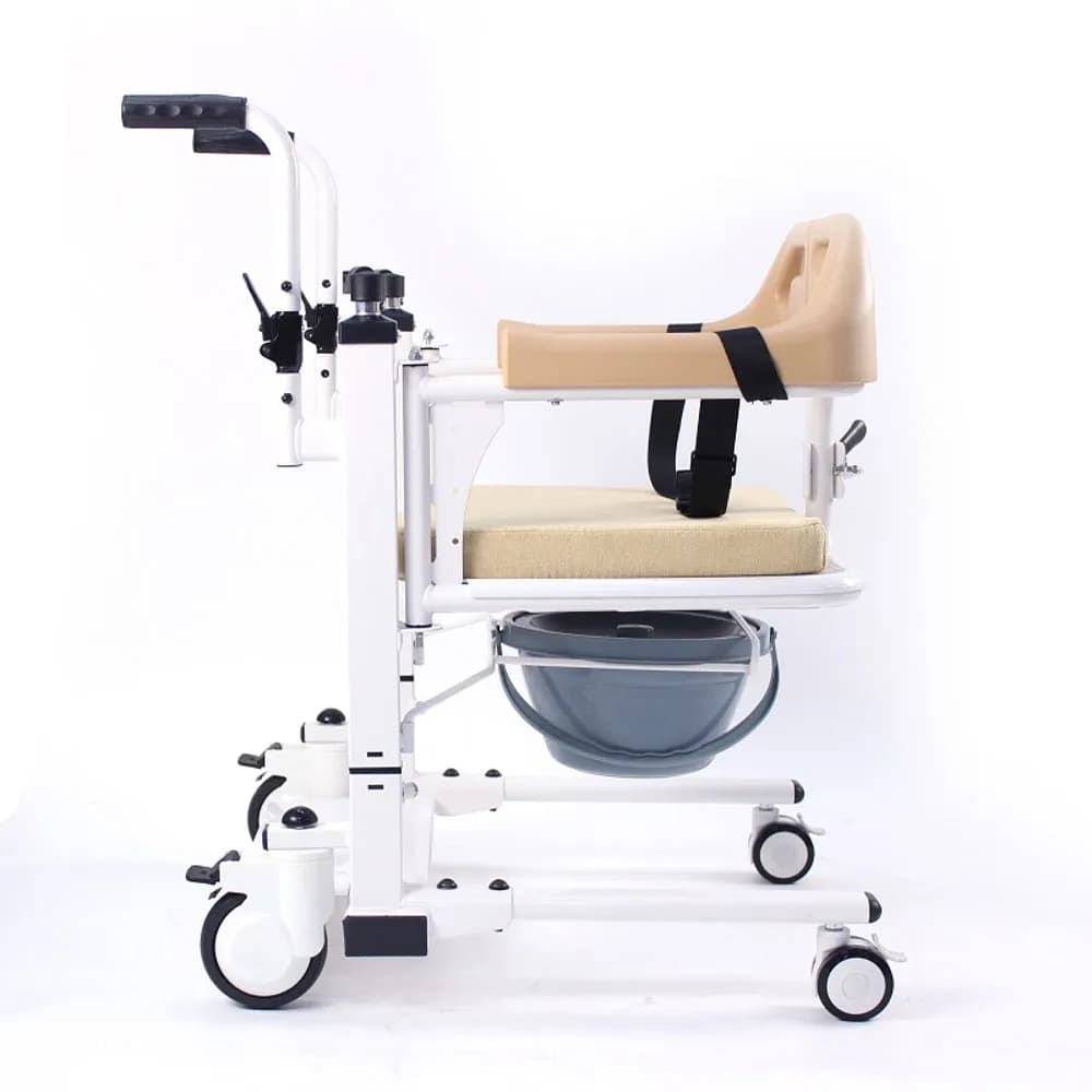 Patient Lift & Transfer Commode Wheelchair 7600LQ-46 (Imported)