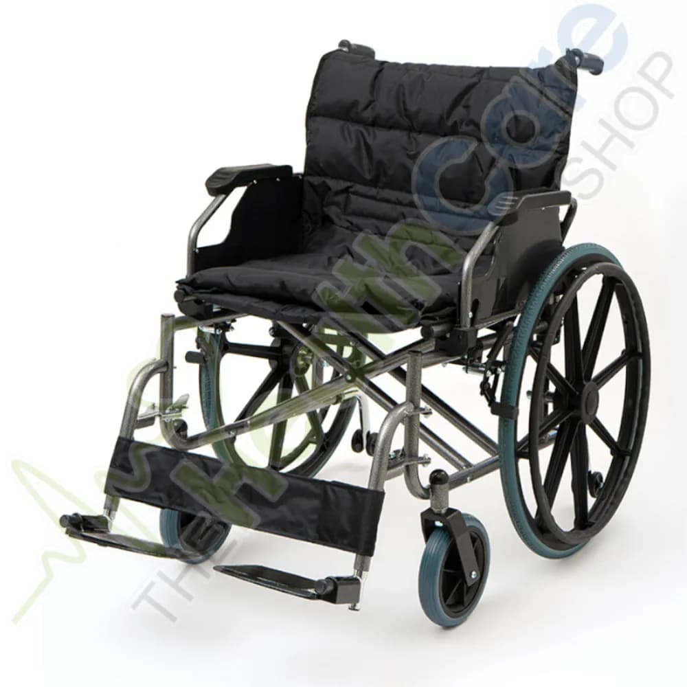 KY951B Heavy-Duty Extra-Wide Wheelchair – Flip-Up Arms, Elevating Footrests