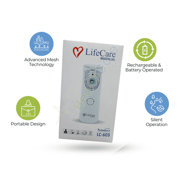 LifeCare Portable Mesh Nebulizer – Nebulizer Machine Price in Pakistan
 – The CareBridge Medical Shop