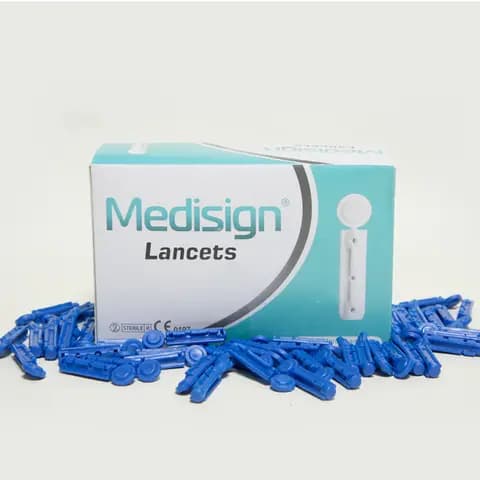 Medisign Sterile Blood Lancets – 200 Pieces