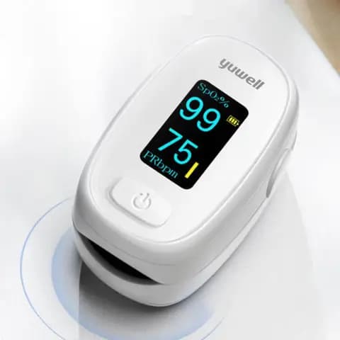 Yuwell Fingertip Pulse Oximeter – SpO₂ & Heart Rate Monitor with OLED