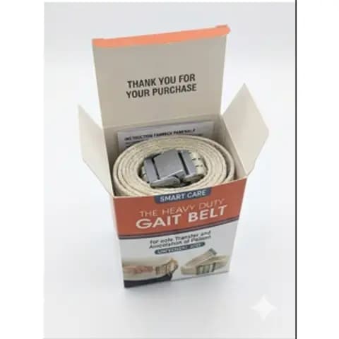 Smart Care Heavy-Duty Gait Belt – Safe Patient Transfer & Walking Belt with Handles