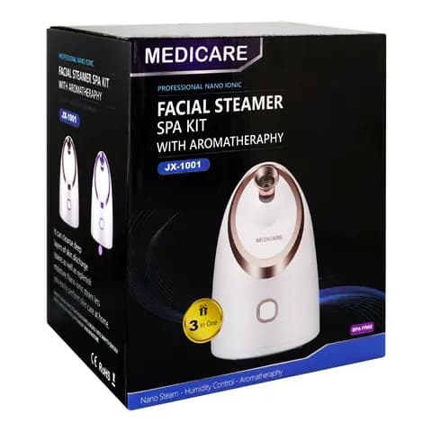 Medicare Facial Steamer SPA Kit, 280W, 220-240V, 150ml Water Tank, JX-1001