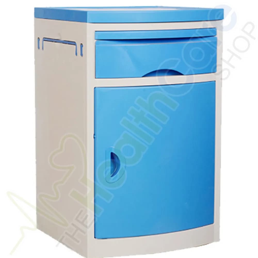 Hospital Bedside Cabinet – Durable ABS Storage Unit