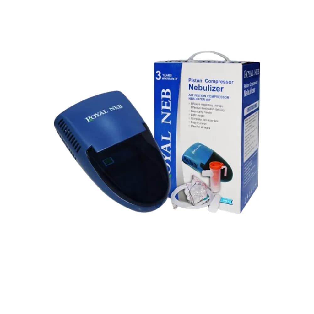 Royal Neb Piston Compressor Nebulizer – Home Respiratory Kit