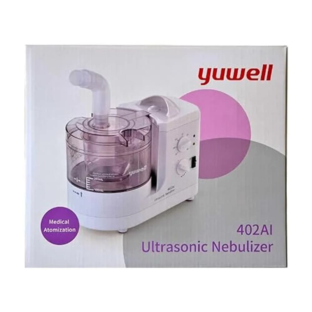 Yuwell 402AI Ultrasonic Nebulizer – Quiet Fine-Mist Respiratory Therapy