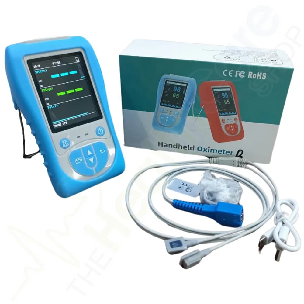 Professional Handheld Pulse Oximeter – Real-Time SpO₂ & Heart Rate Monitoring