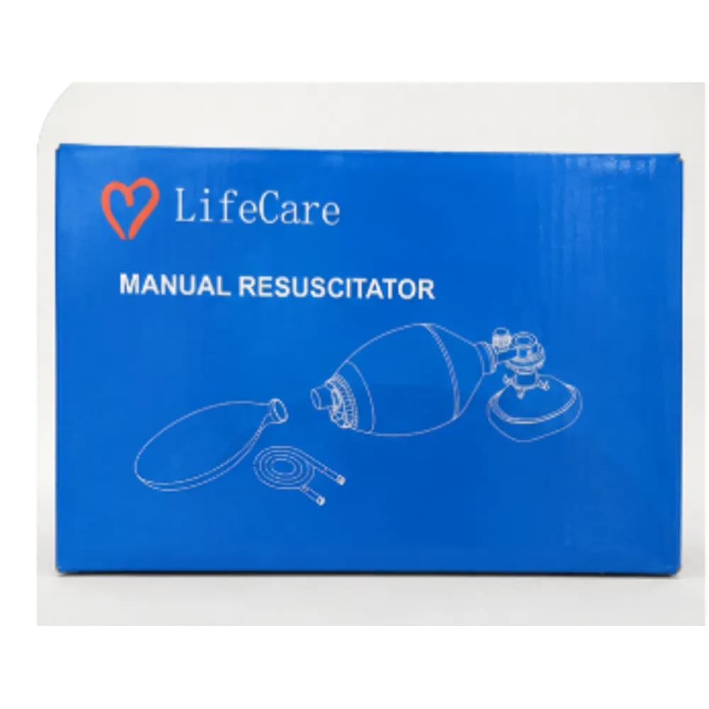 LifeCare Manual Resuscitator (Ambu Bag) – Lightweight Emergency Ventilation