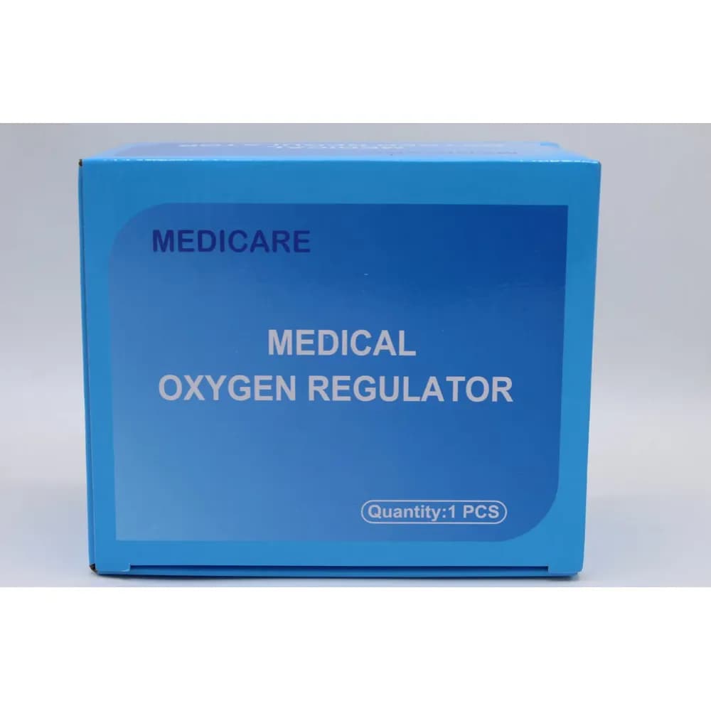 Medicare Medical Oxygen Regulator with Flowmeter – Precision Cylinder Flow Control