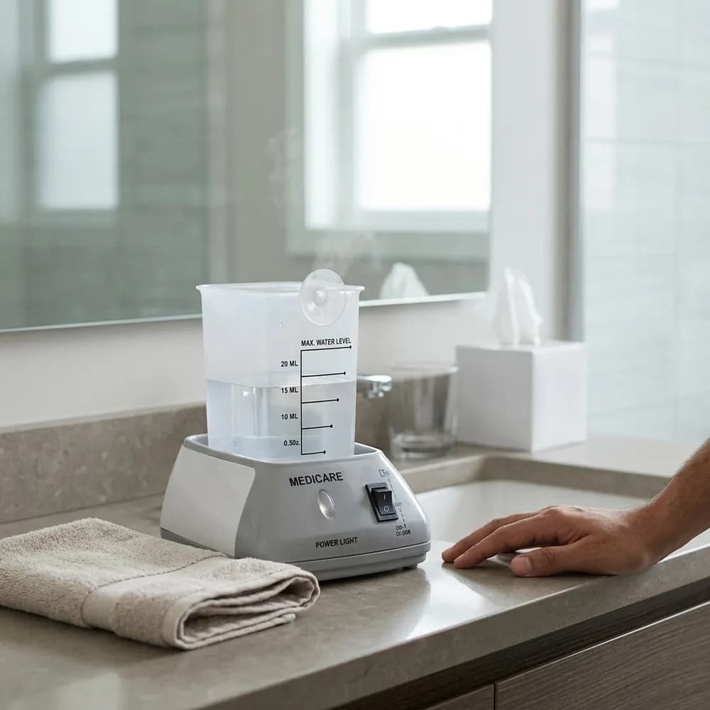 Medicare Steamer & Inhaler – Steam Therapy for Cold & Sinus